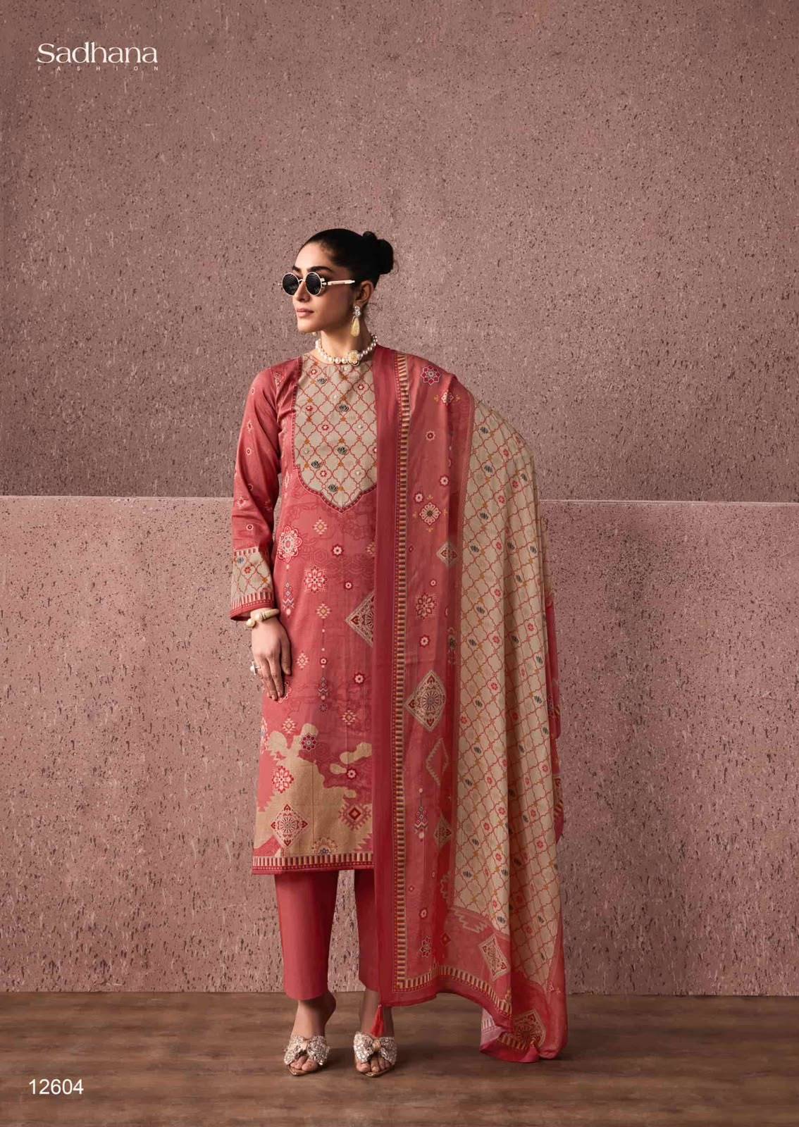 SIENA By SADHANA FASHION 12601 To 12606 Series Stylish Beautiful Colourful PURE JAAM COTTON Dresses At Wholesale Price